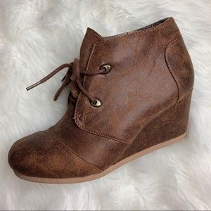 Boots with Wedge Heel